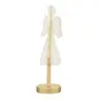ADORNO ANJO 19 CM NATAL ASTRAL - BRANCO/DOURADO - Foto 3