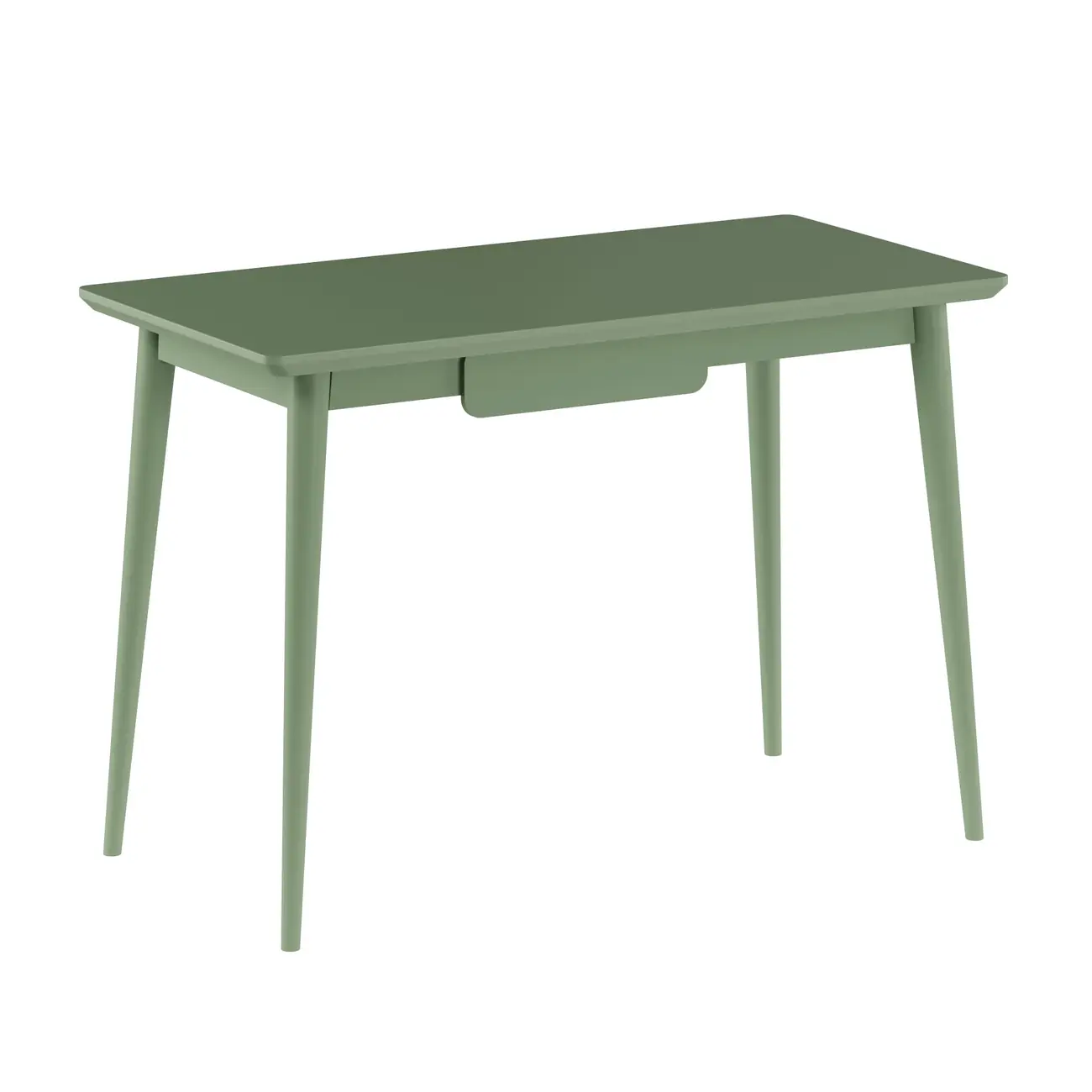 MESA DE ESCRITÓRIO 1 GAVETA 1,10 M X 55 CM SKAND - SÁLVIA - Foto 27