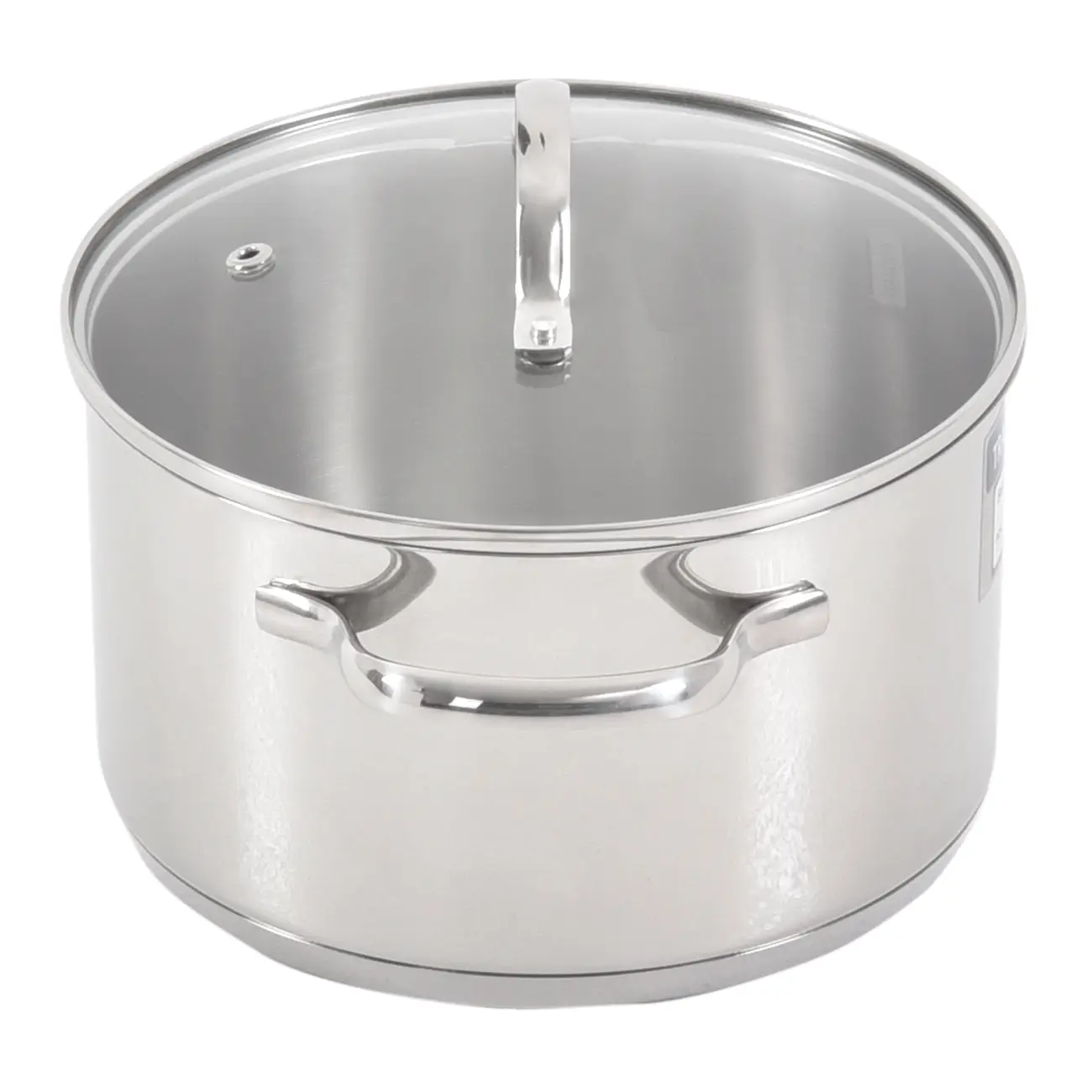 CAÇAROLA INDUÇÃO 20 CM UNA - INOX/INCOLOR - Foto 5