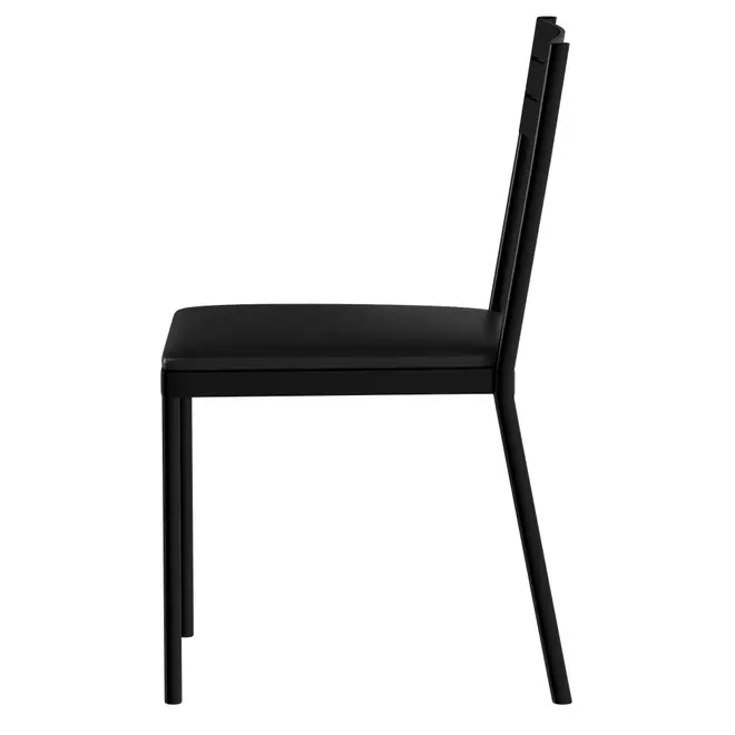 CADEIRA CLEO - PRETO/PRETO - Foto 3