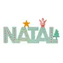 ADORNO NATAL 27 CM COLORFUN XMAS - SORBET MENTA/CORES CALEIDOCOLOR - Foto 1
