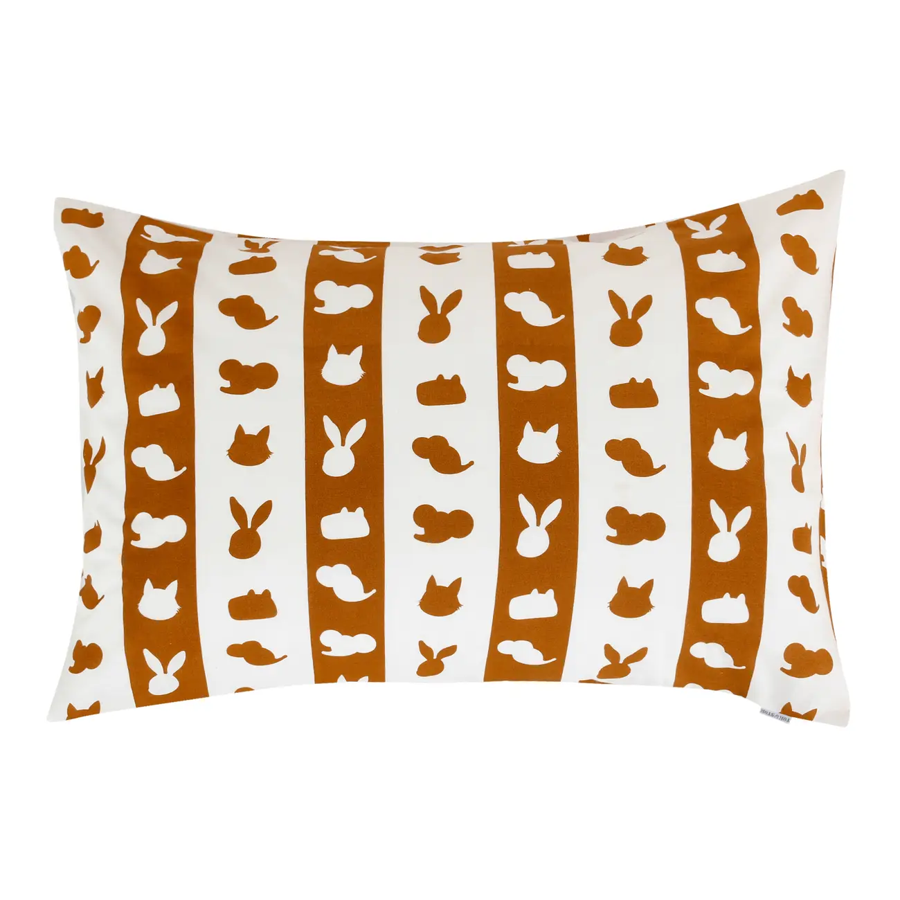 FRONHA INFANTIL LIST 50 CM X 70 CM FEIRA DOS BICHOS - OFF WHITE/CASCA DE URUCUM - Foto 3