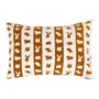 FRONHA INFANTIL LIST 50 CM X 70 CM FEIRA DOS BICHOS - OFF WHITE/CASCA DE URUCUM - Foto 3