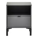 MESA DE CABECEIRA 1 GAVETA SLEEK