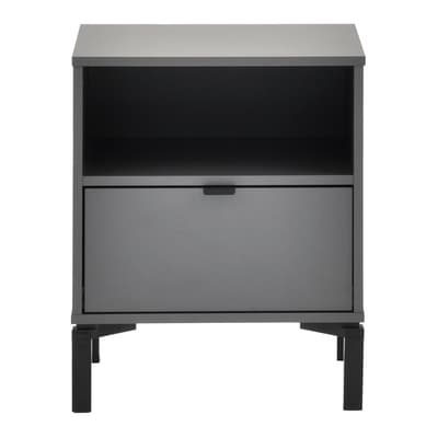 MESA DE CABECEIRA 1 GAVETA SLEEK