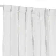 CORTINA 2 PEÇAS 1,30 M X 2,30 M AWNING STRIPES - NATURAL/BEGE - Foto 2