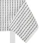 TOALHA DE MESA 1,40 M X 1,40 M UTTU - BRANCO/PRETO - Foto 3