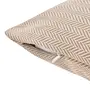 CAPA ALMOFADA 45 CM X 45 CM LOZZ - BEGE/CAMELO - Foto 3