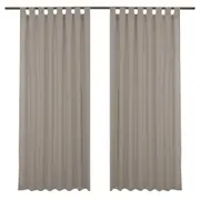 CORTINA 2 PEÇAS 1,40 M X 2,40 M FRADES - CAMELO - Foto 1