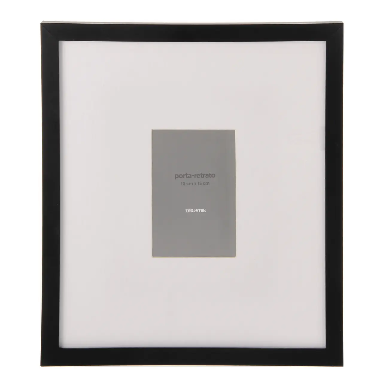 CLOSER MOLDURA 10 CM X 15 CM - PRETO/BRANCO - Foto 1