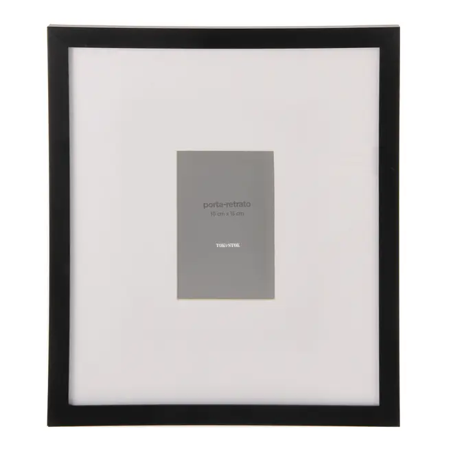 CLOSER MOLDURA 10 CM X 15 CM - PRETO/BRANCO - Foto 1