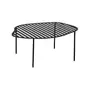 MESA DE CENTRO VAZADA 61 CM X 50 CM PINGO - PRETO - Foto 3