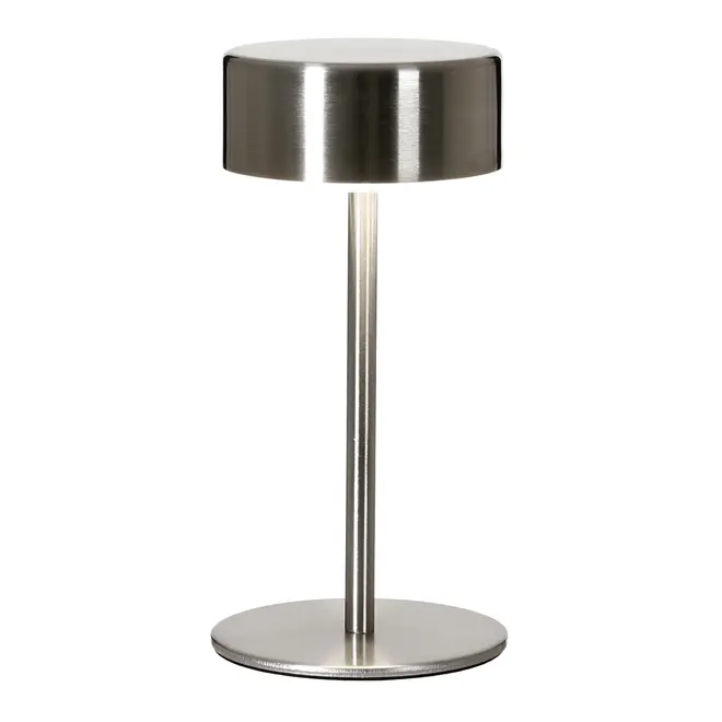 LUMINÁRIA DE MESA LED RECARREGÁVEL LYRA - PRATA - Foto 3