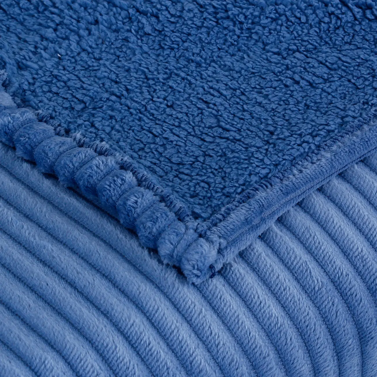 COBERTOR 1,80 M X 2,20 M MOONSET - BLEU CENDRÉ - Foto 5