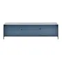 VERDE ESCARAVELHO/PRETO - RACK 3 PORTAS/1 GAVETA 1,80 M X 45 CM NASH