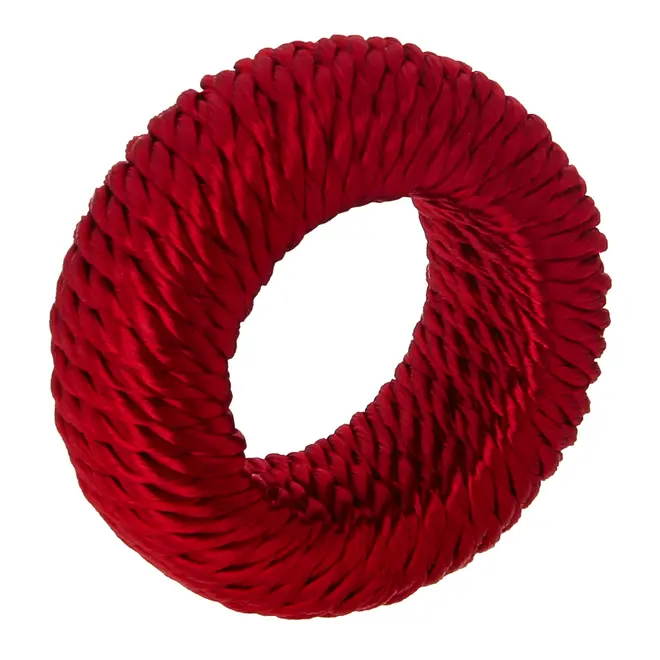 ARGOLA PARA GUARDANAPO CONJUNTO COM 4 PEÇAS INCANTI - VERMELHO - Foto 3