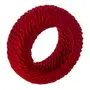 ARGOLA PARA GUARDANAPO CONJUNTO COM 4 PEÇAS INCANTI - VERMELHO - Foto 3