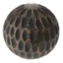 ADORNO MESA BOLA 10 CM TAZAMA - PRETO DESGASTADO - Foto 1
