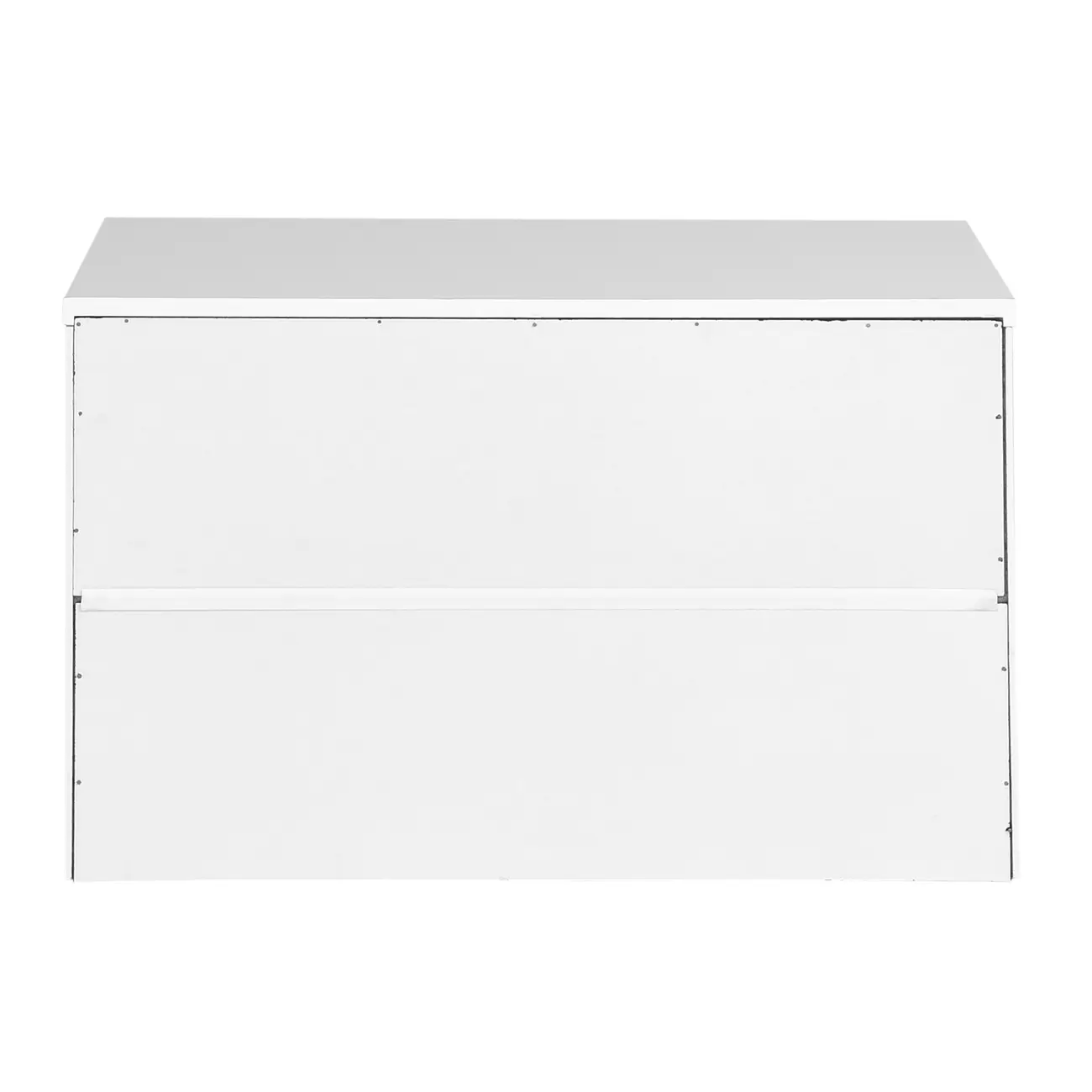 MESA DE CABECEIRA 2 GAVETAS MINCE - BRANCO - Foto 5
