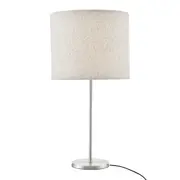 LUMINÁRIA MESA LUMI-ROUND C/CUP HUT C - ALUMÍNIO/CINZA - Foto 1