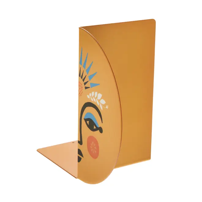 APARADOR DE LIVROS CONJUNTO COM 2 PEÇAS MULHER PÁSSARO - MULTICOR - Foto 4