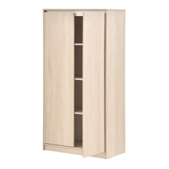 ARMÁRIO PARA ESCRITÓRIO ALTO 2 PORTAS START UP - NEW OAK/BRANCO - Foto 5