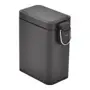 LIXEIRA COM PEDAL 5 L DURBAN - PRETO/PRETO - Foto 4