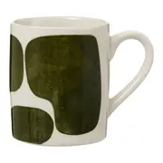 CANECA 330 ML BLOBING ISLAND - BRANCO/MUSGO - Foto 1