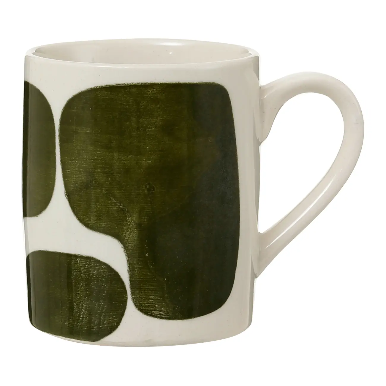 CANECA 330 ML BLOBING ISLAND - BRANCO/MUSGO - Foto 1