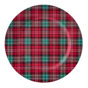 SOUSPLAT 33 CM BORDAR, AMAR E CELEBRAR - VERMELHO/VERDE - Foto 1