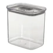 POTE HERMÉTICO RETANGULAR 1,5 L KEEP FRESH - INCOLOR/KONKRET - Foto 2