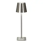 LUMINÁRIA DE MESA LED RECARREGÁVEL KROM - INOX - Foto 4