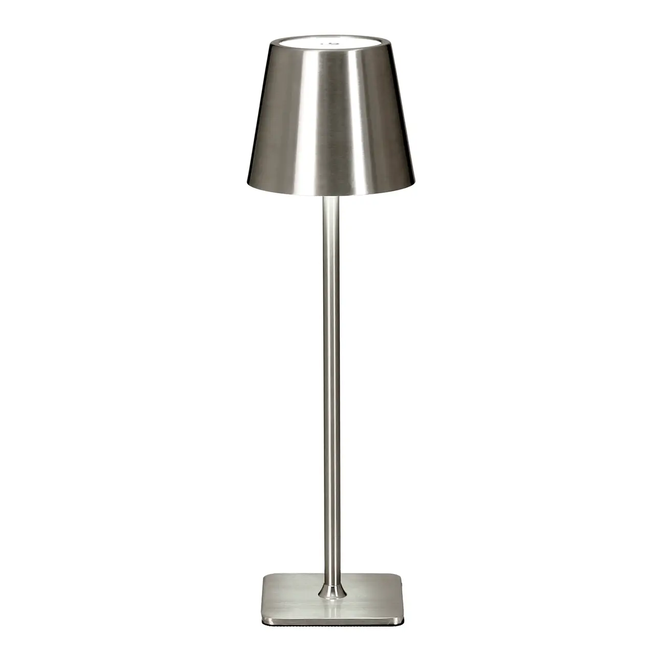LUMINÁRIA DE MESA LED RECARREGÁVEL KROM - INOX - Foto 4