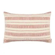 CAPA PARA ALMOFADA 50 CM X 30 CM CERRO - NATURAL/TERRACOTA - Foto 1