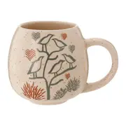 CANECA 300 ML TÃO LONGE TÃO PERTO - NATURAL/MULTICOR - Foto 1