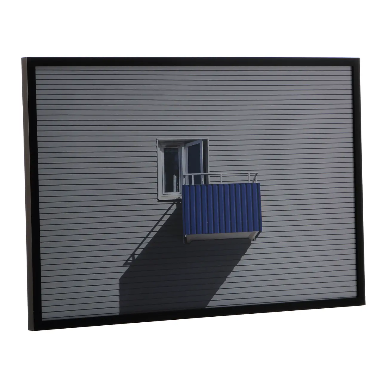 QUADRO 95 CM X 63 CM VINDU - KONKRET/AZUL COBALTO - Foto 2