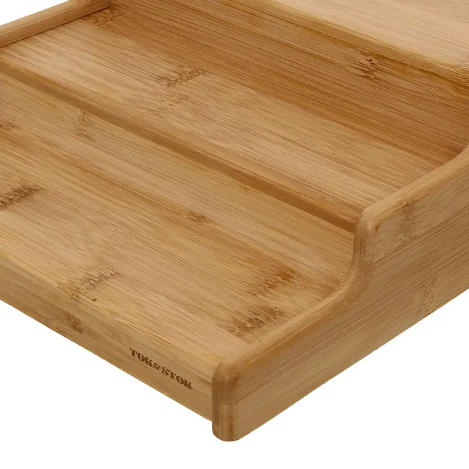 ORGANIZADOR EXTENSÍVEL BAMBOO - BAMBU - Foto 11