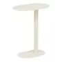 MESA LATERAL OVAL 50 CM X 35 CM THEKE - OFF WHITE - Foto 2