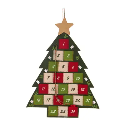ÁRVORE CALENDÁRIO BORDAR, AMAR E CELEBRAR