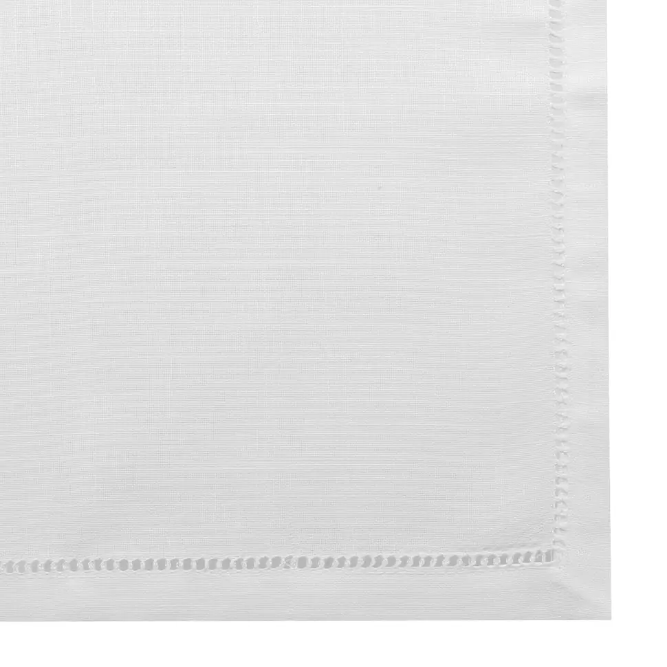 GUARDANAPO 40 CM X 40 CM LOUISE - BRANCO - Foto 2