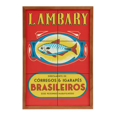 QUADRO 48 CM X 33 CM MEMÓRIA INTERIOR LAMBARY