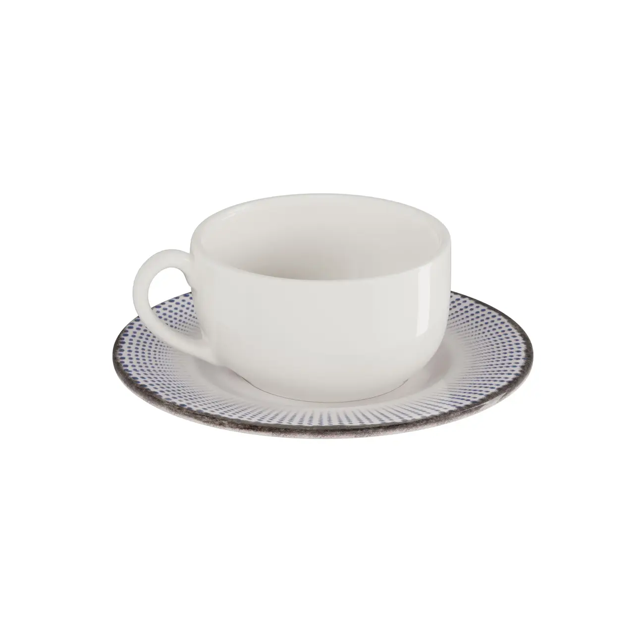 XÍCARA CAFÉ 50 ML SALINA I - BRANCO/AZUL - Foto 15