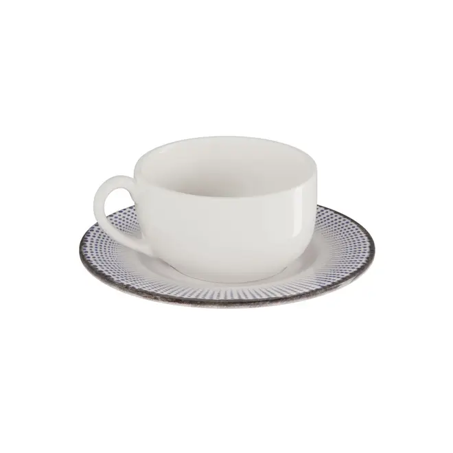 XÍCARA CAFÉ 50 ML SALINA I - BRANCO/AZUL - Foto 15