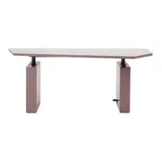 MESA 1,85 M X 80 CM ESGRIMA - RUBY MOCHA - Foto 1