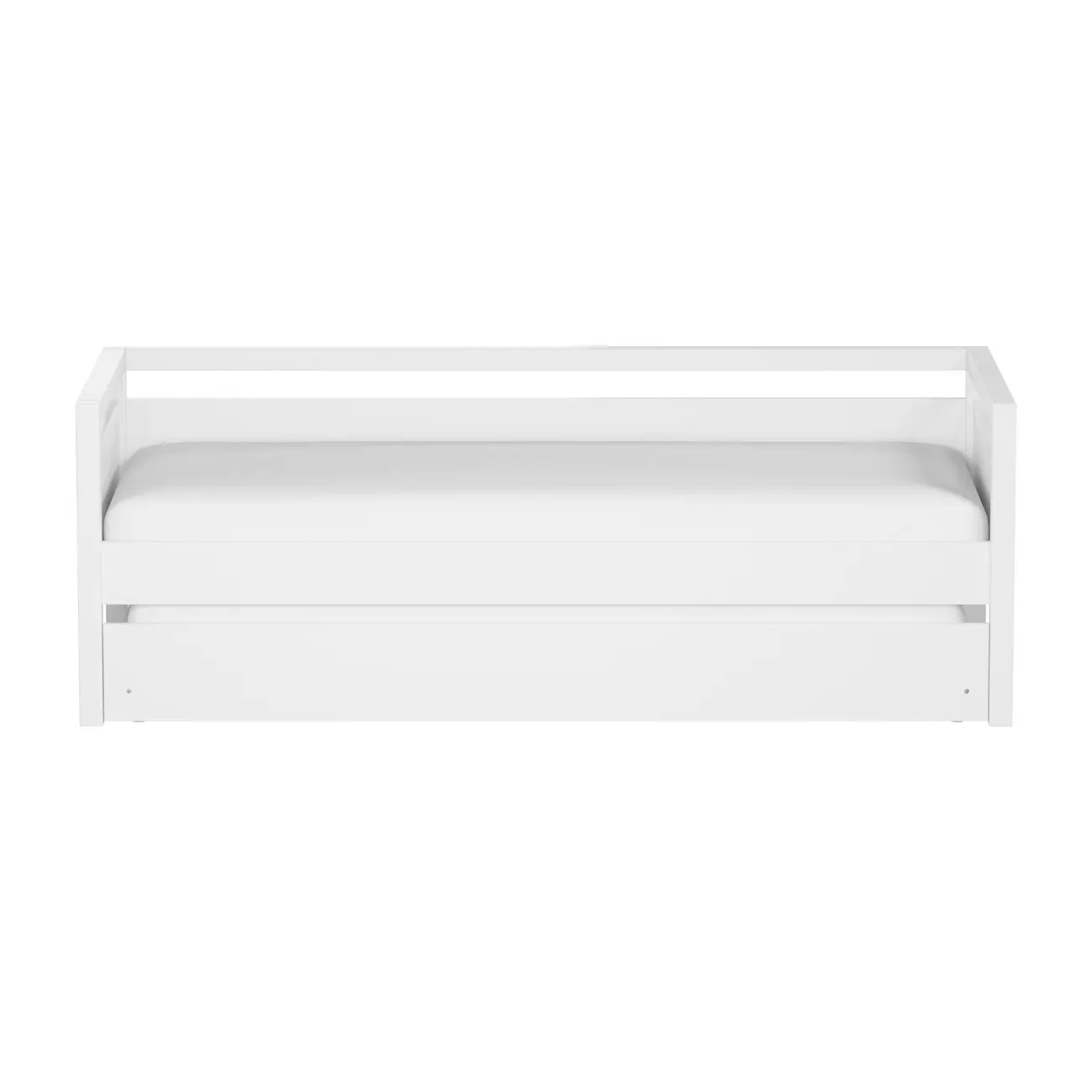 CAMA/SOFÁ 78 C/CAMA INFERIOR TINTO PLAN - BRANCO/BRANCO - Foto 1