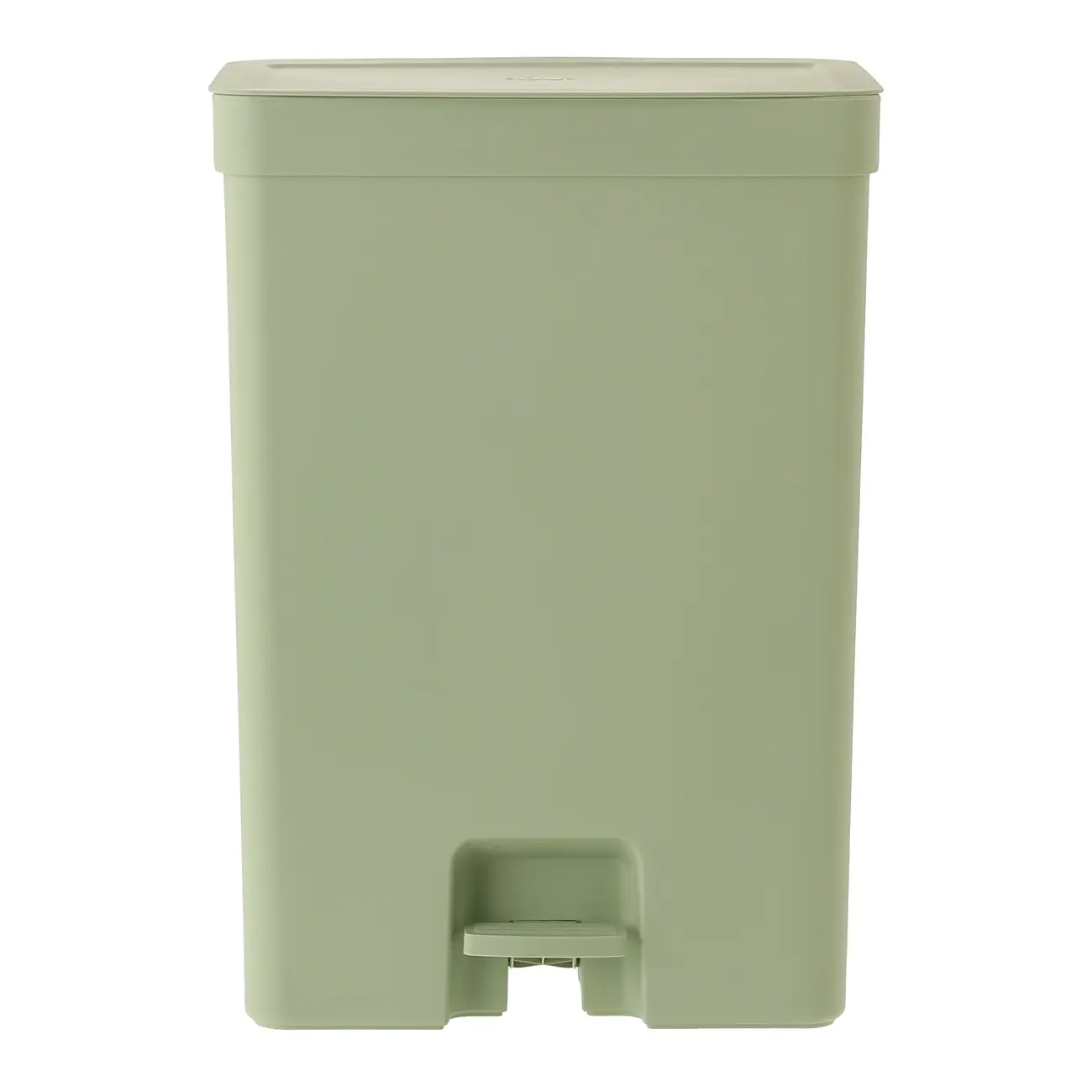 LIXEIRA DUPLA COM PEDAL 30 L TRIUM - SÁLVIA/CINZA - Foto 1