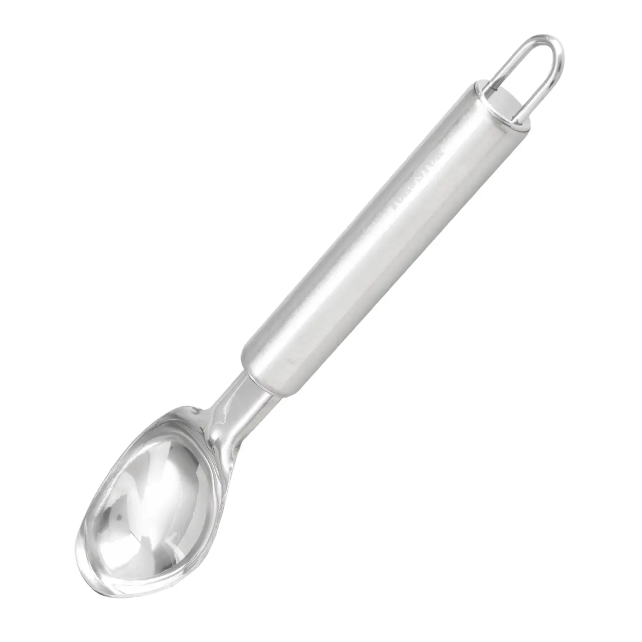 COLHER PARA SORVETE 20 CM ELLIP - INOX - Foto 3