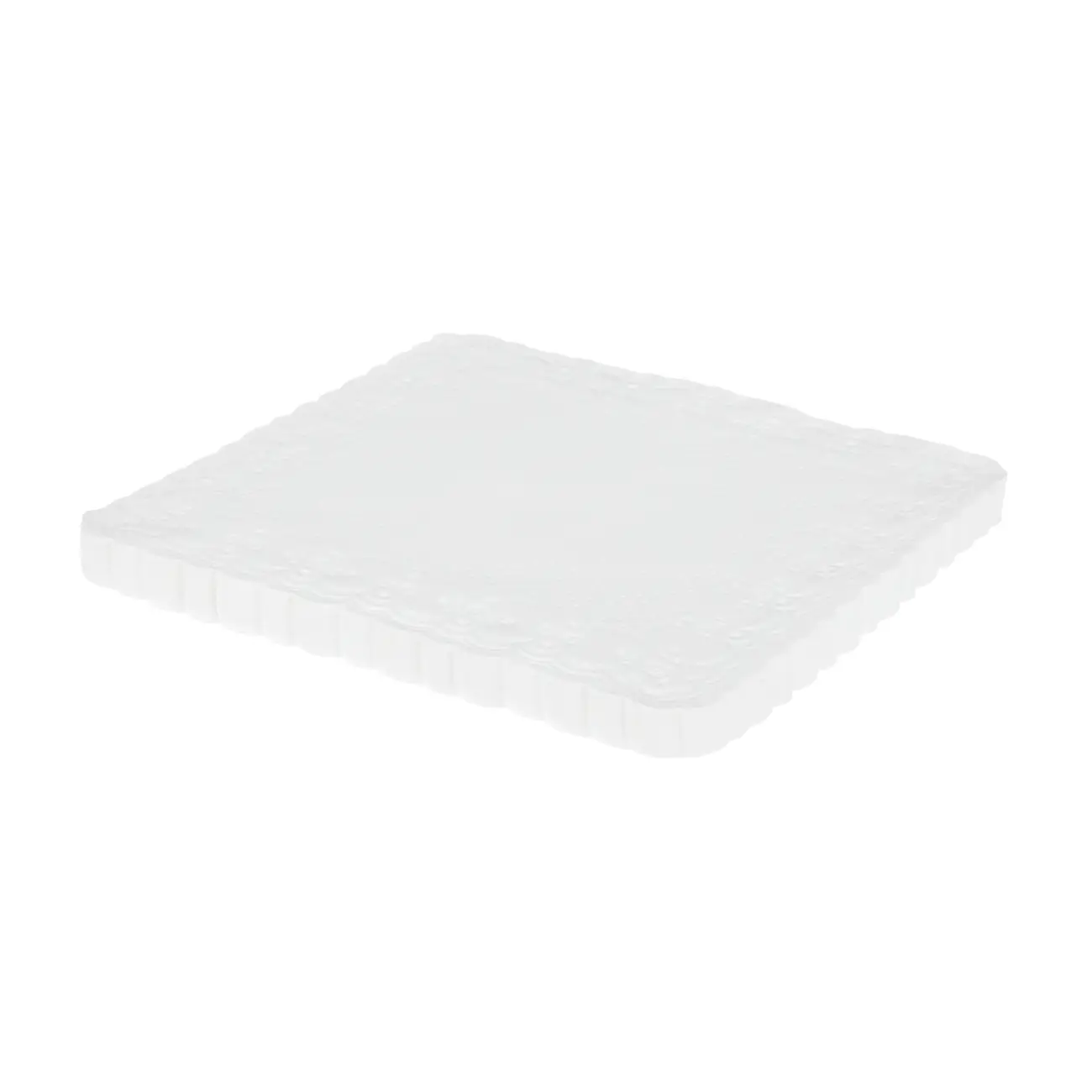 GUARDANAPO 20 CM X 20 CM COM 50 POIS - BRANCO - Foto 4
