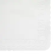 JOGO AMERICANO 38 CM X 27 CM COM 50 RENDADO - BRANCO - Foto 2
