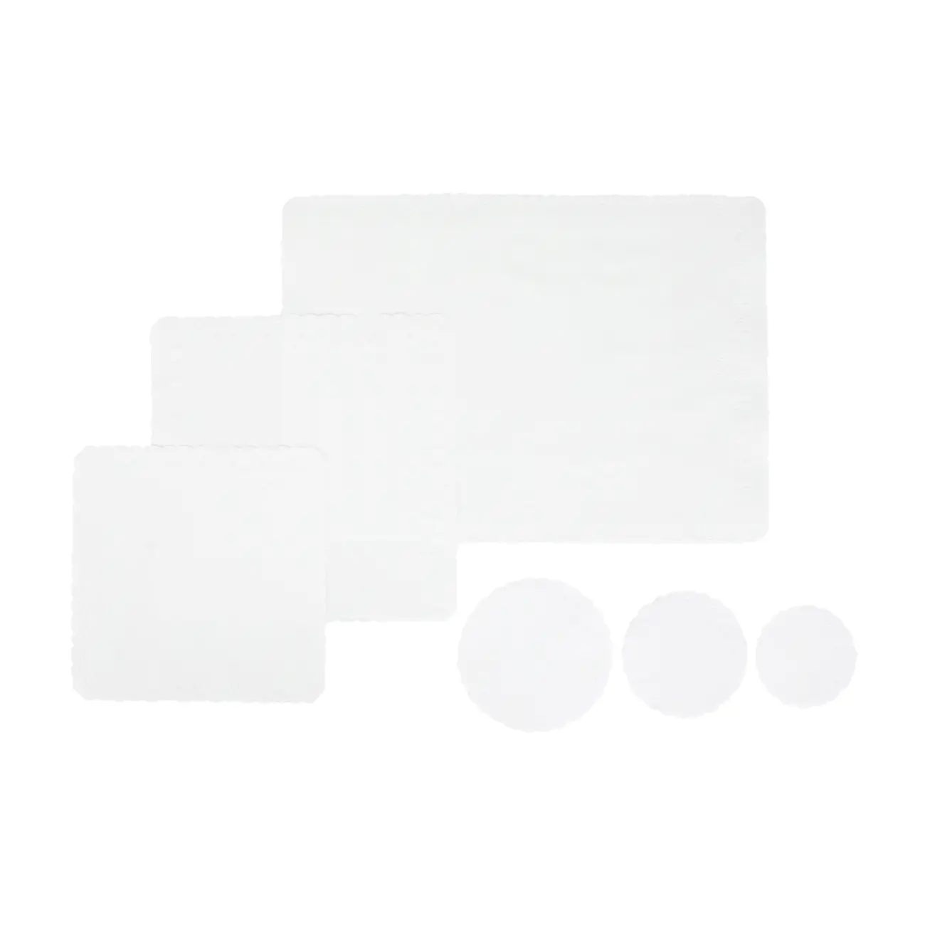 JOGO AMERICANO 38 CM X 27 CM COM 50 RENDADO - BRANCO - Foto 5
